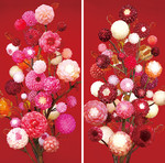 구성연, 사탕 시리즈, ‘R.01+02’, 각 120×60cm, 라이트젯 C프린트, ed.4-5, 2013